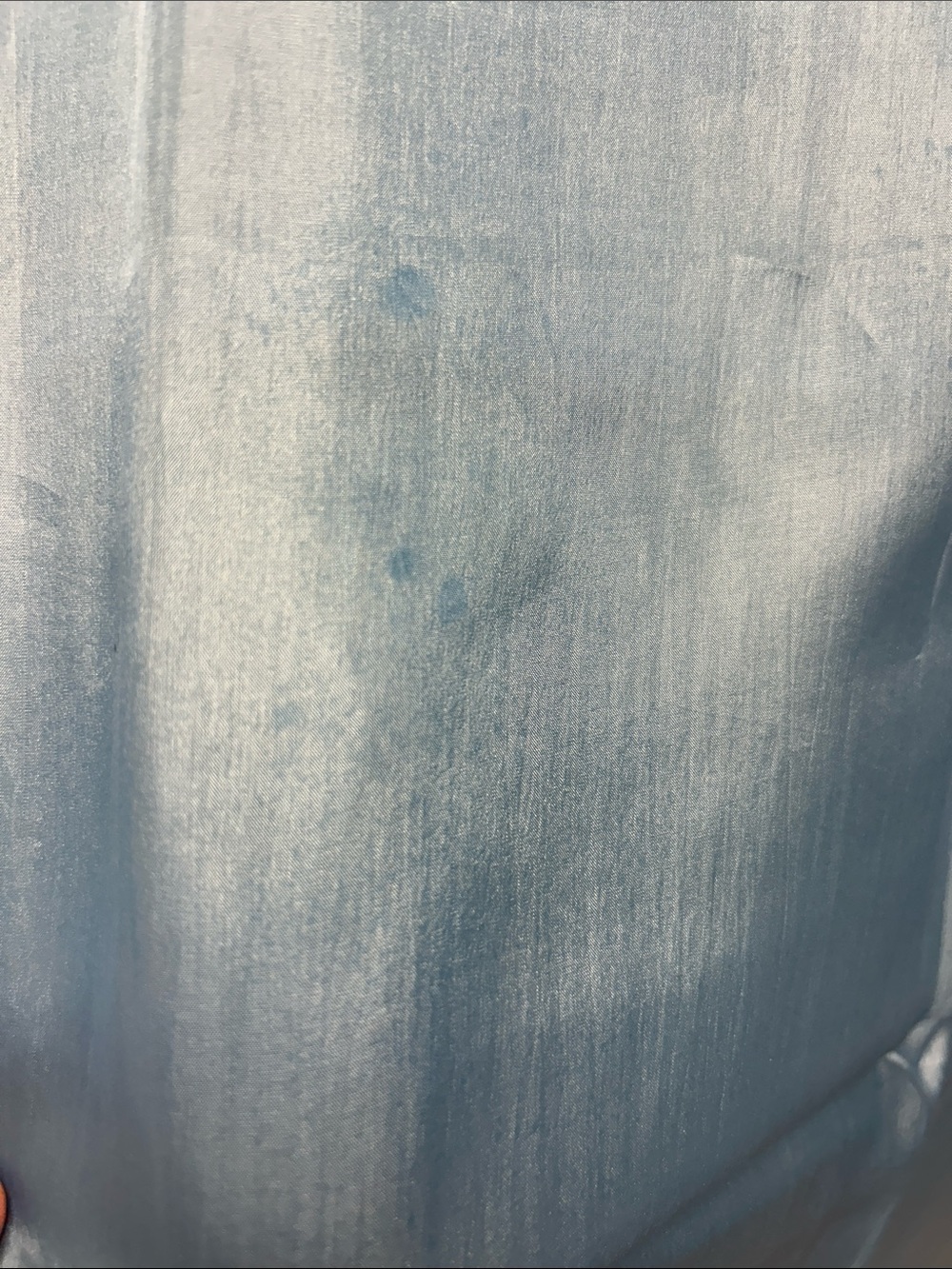 Light Blue Sheer silk Scarf image 4